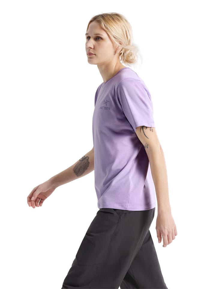Arc'teryx Women's Kragg Sl Cotton Emblem Crew Shortsleeve Mallow Arc'teryx
