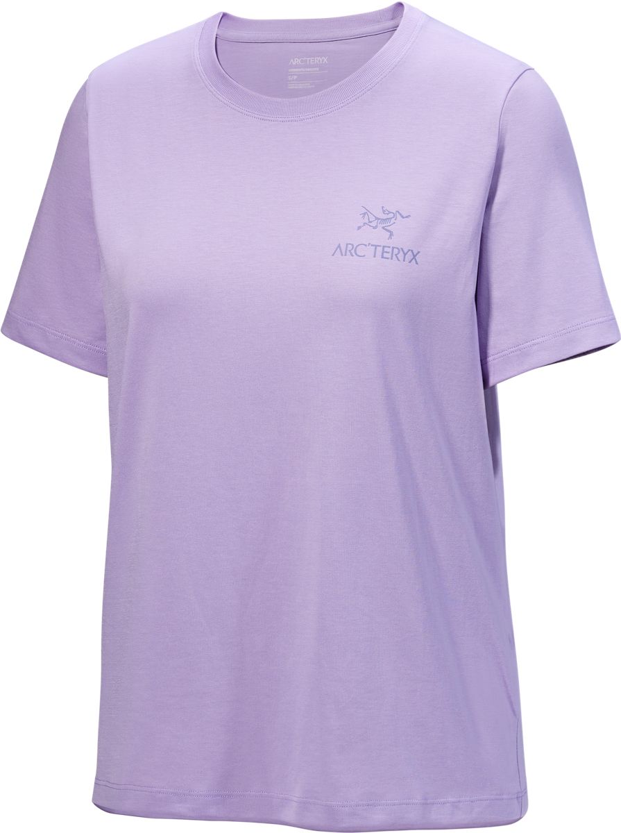 Arc'teryx Women's Kragg Sl Cotton Emblem Crew Shortsleeve Mallow