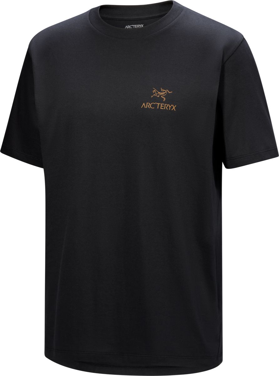 Arc'teryx Men's Kragg SL Cotton Bird Word Shortsleeve 24k Black