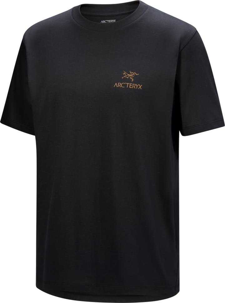 Arc'teryx Men's Kragg SL Cotton Bird Word Shortsleeve 24k Black Arc'teryx