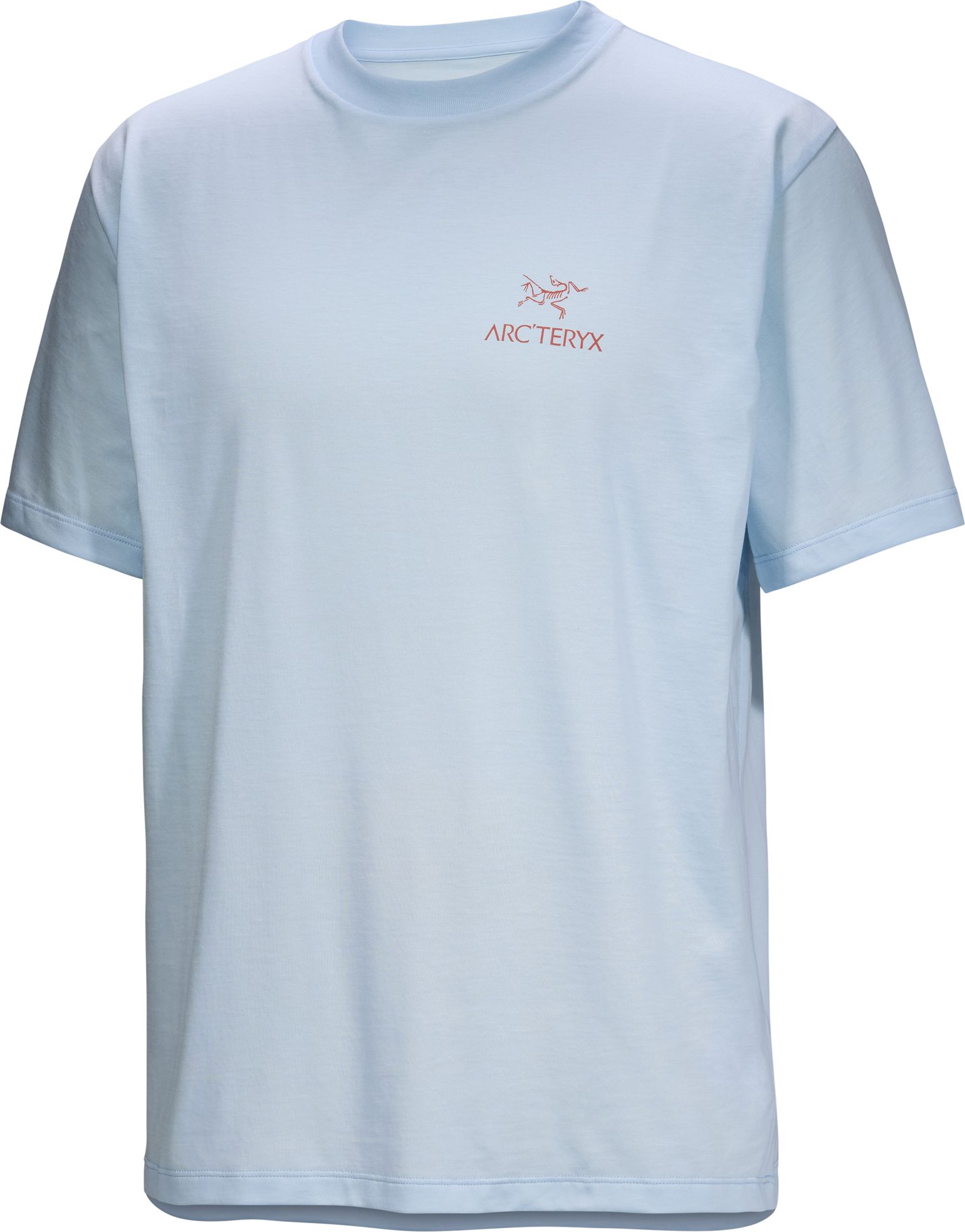 Arc'teryx Men's Kragg SL Cotton Bird Word Shortsleeve Alpine Blue/Stone Red
