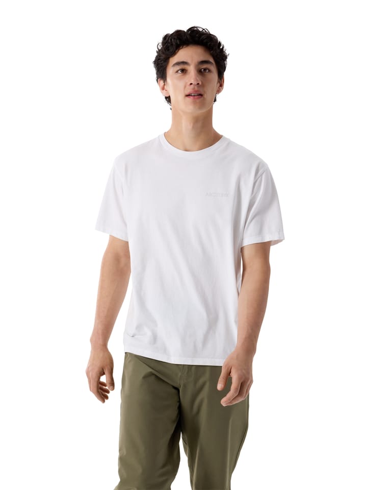 Arc'teryx Men's Kragg Sl Cotton Blurred Bird Ss White Light / Atmos Arc'teryx