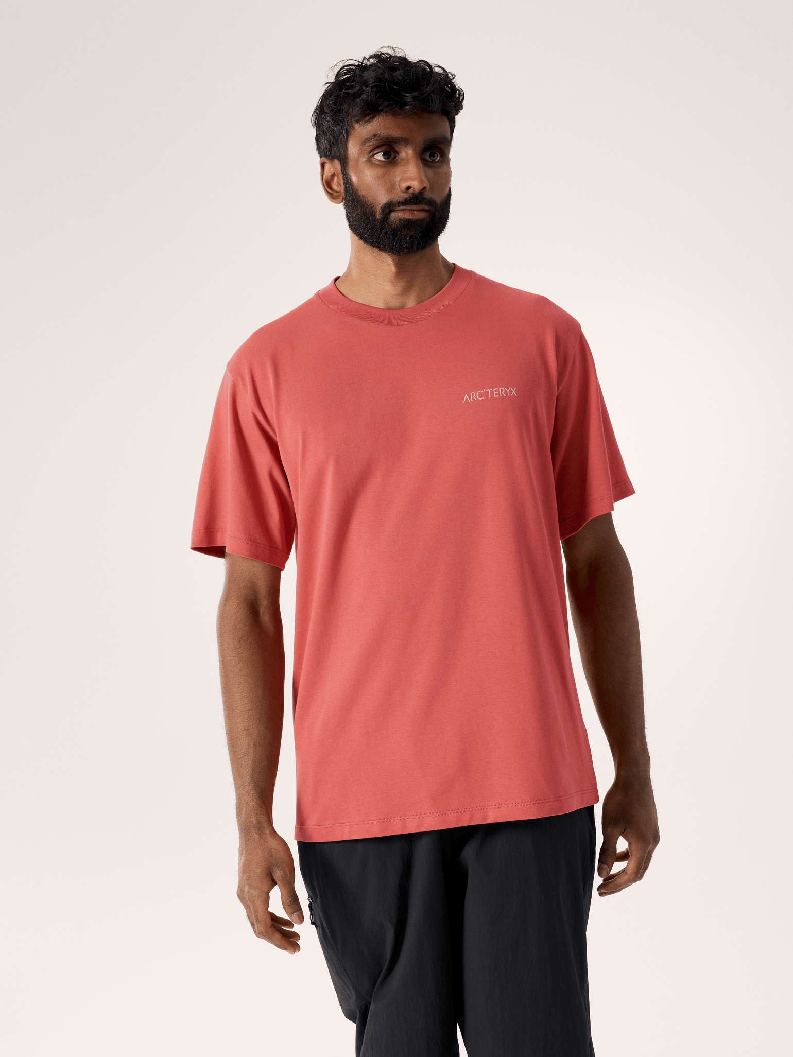 Arc'teryx Men's Kragg Sl Cotton Blurred Bird Ss Stone Red