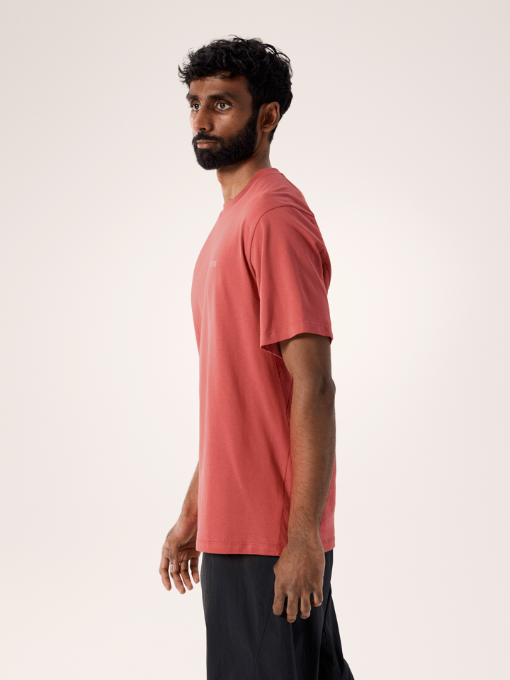 Arc'teryx Men's Kragg Sl Cotton Blurred Bird Ss Stone Red Arc'teryx
