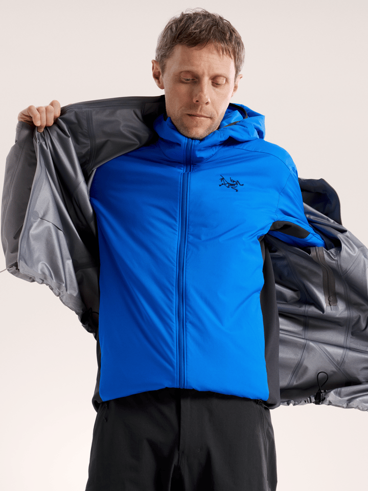 Arc'teryx Men's Atom Hoody Fluidity / Blk Sapphire Arc'teryx