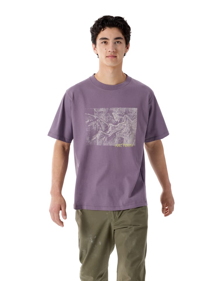 Arc'teryx Kragg Cotton Lithographica Ss M Lt Moondrop Arc'teryx