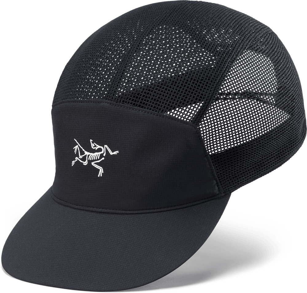 Arc'teryx Norvan Mesh 5 Panel Cap Black/Arctic Silk