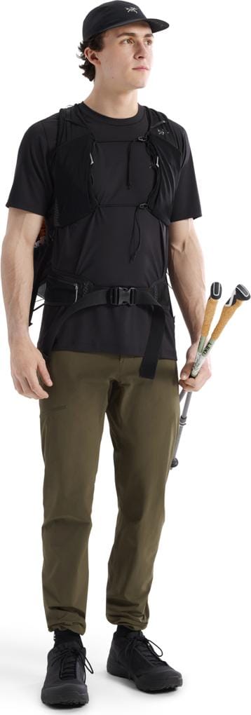 Arc'teryx Men's Cormac Crew Neck Shirt SS Black Arc'teryx