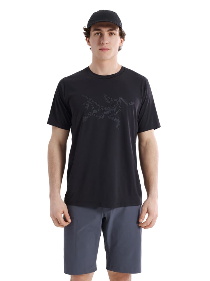 Arc'teryx Cormac Logo Ss M Black Arc'teryx