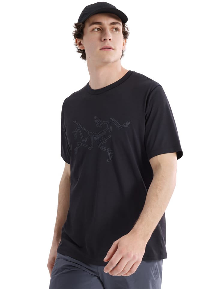 Arc'teryx Cormac Logo Ss M Black Arc'teryx