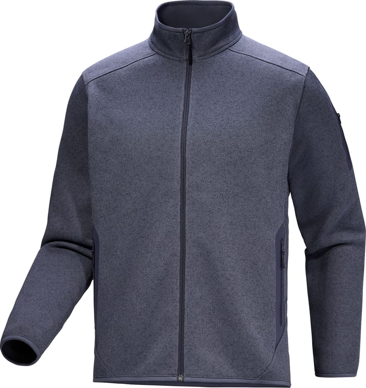 Arc'teryx Men's Covert Cardigan Dark Stratus Heather/Balck Sapphire Arc'teryx