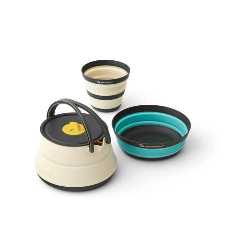 Sea To Summit Frontier Ul Collaps. Kettle Cook Set W/Sack 1p 3pc Assorted Sea To Summit
