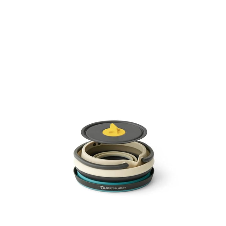 Sea To Summit Frontier Ul Collaps. Kettle Cook Set W/Sack 1p 3pc Assorted Sea To Summit