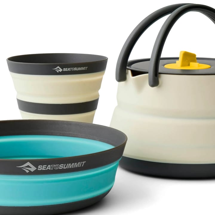 Sea To Summit Frontier Ul Collaps. Kettle Cook Set W/Sack 1p 3pc Assorted Sea To Summit