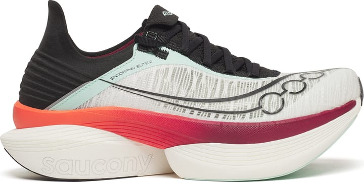 Saucony Unisex Endorphin Elite 2 White/crimson Saucony