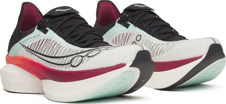 Saucony Unisex Endorphin Elite 2 White/crimson Saucony
