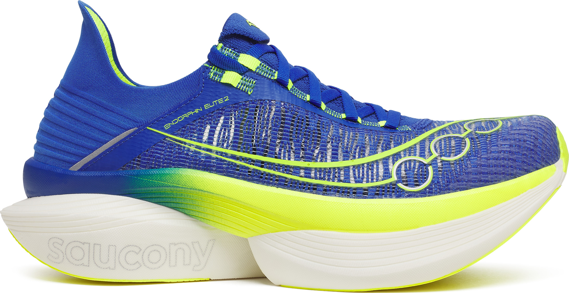 Saucony Unisex Endorphin Elite 2 Lapis/citron
