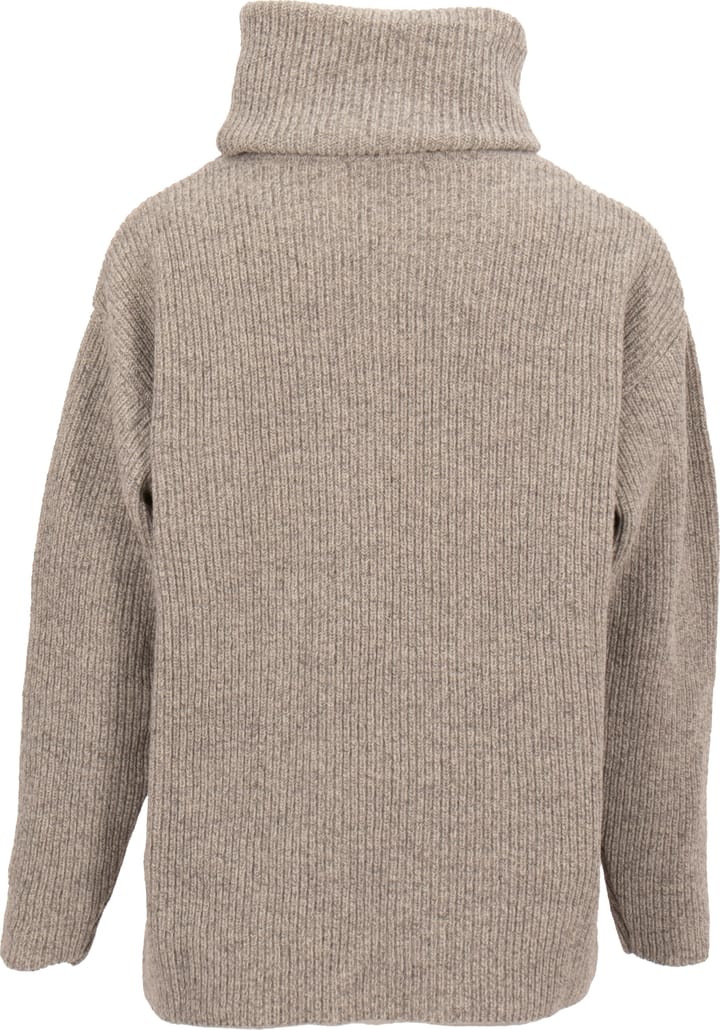 Sätila Women's Sandby Polo Sweater Grey Melange Sätila