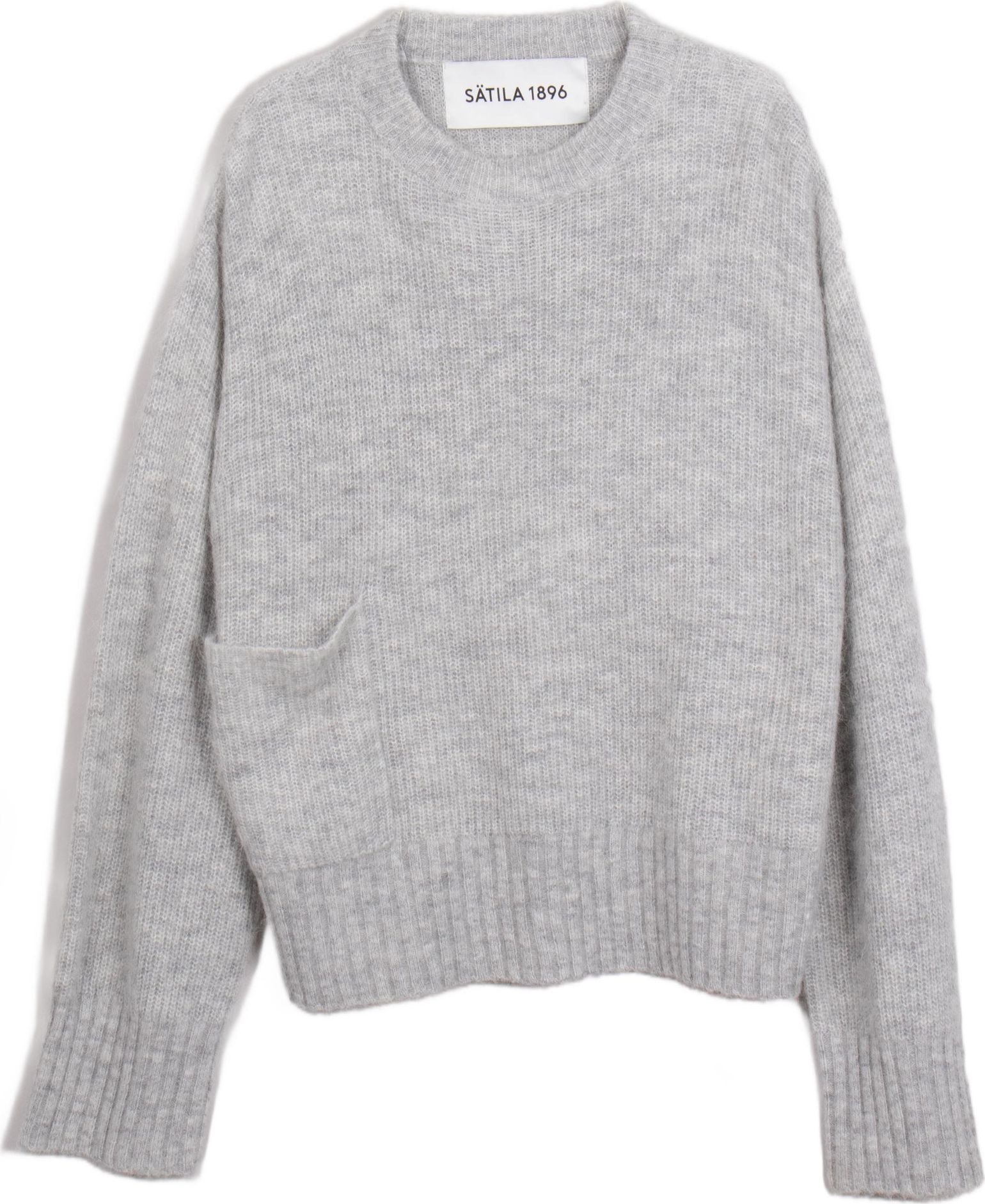 Sätila Women's Sunset Sweater Light Grey Melange
