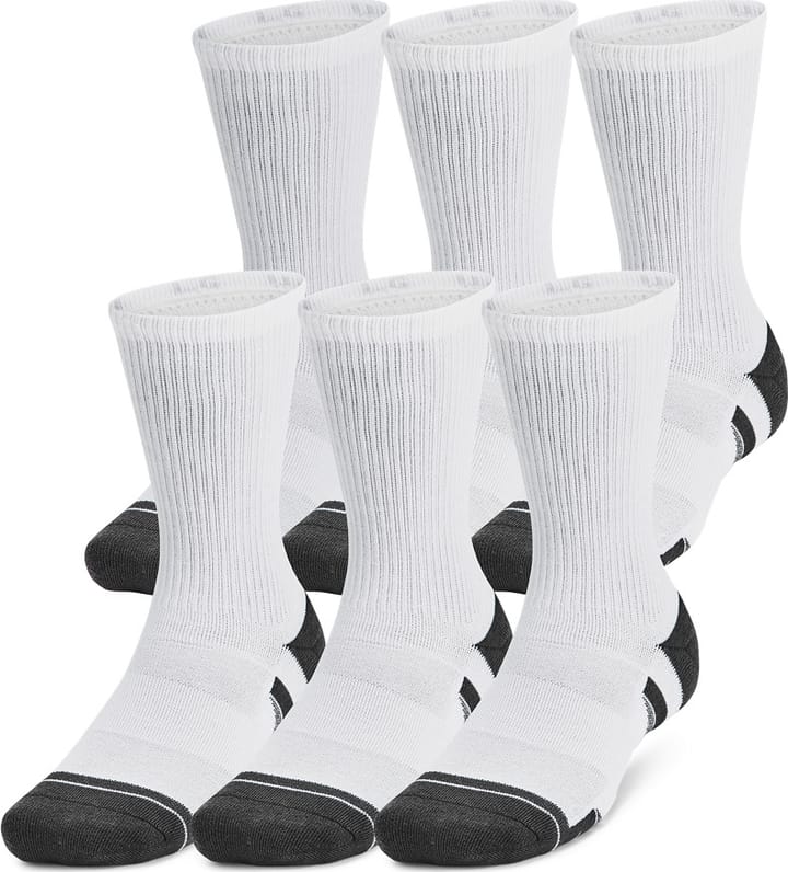Under Armour Unisex Ua Perf Tech 6pk Crew White Under Armour