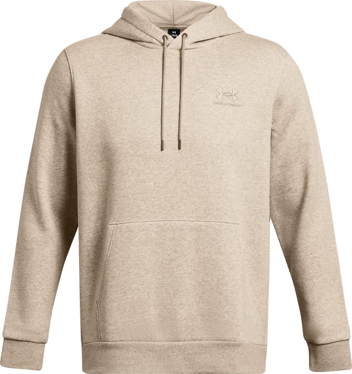 Under Armour Men's UA Essential Fleece Hoodie Timberwolf Taupe Under Armour