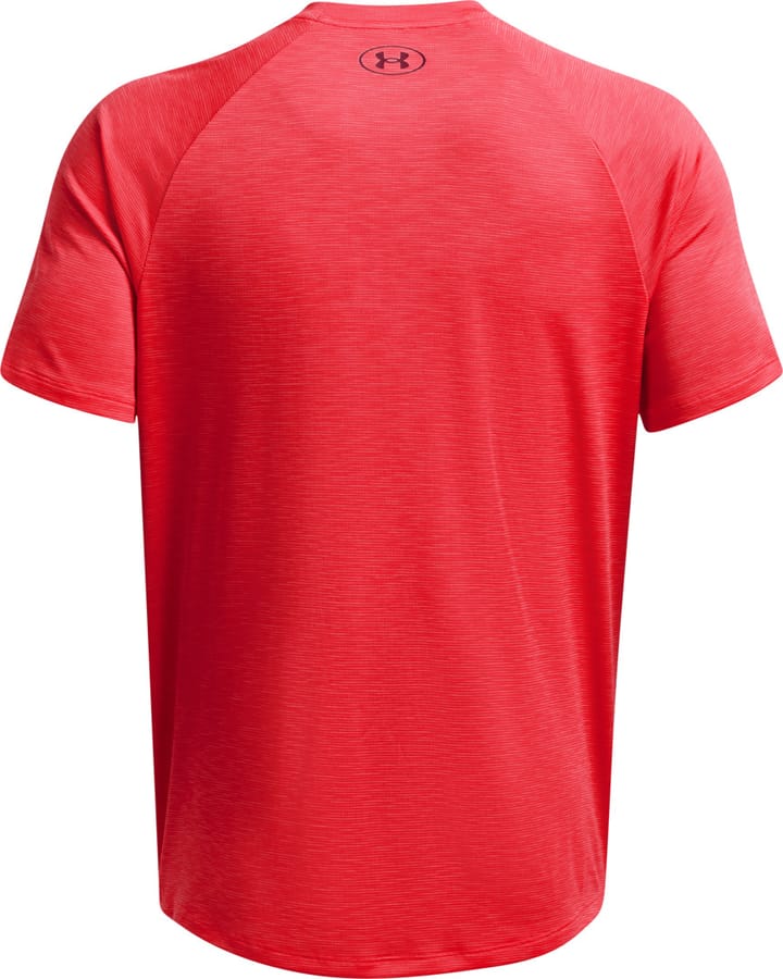 Under Armour Men's UA Tech Textured Short Sleeve Racer Red Under Armour Under Armour Men's UA Tech Textured Short Sleeve Racer Red Under Armour