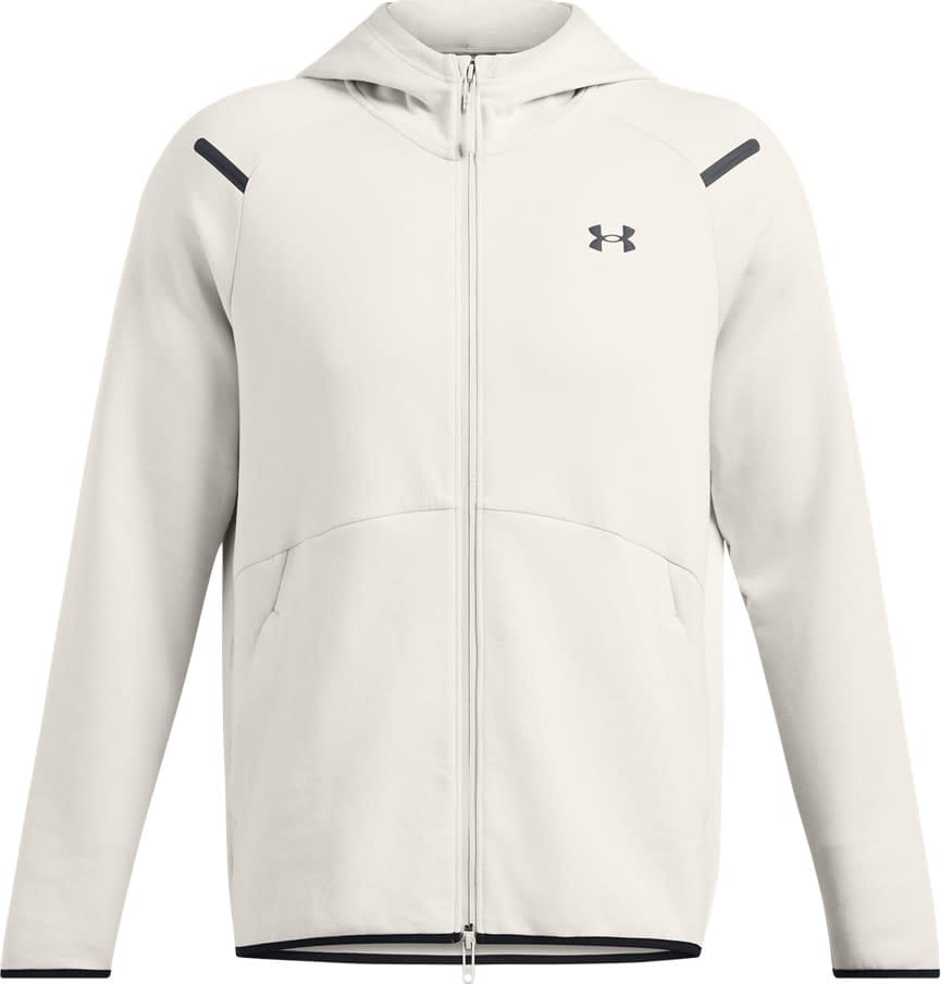 Men's UA Unstoppable Fleece Full-Zip Hoodie Anthracite