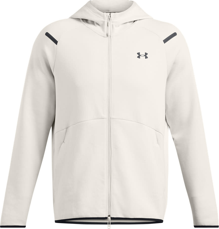Men's UA Unstoppable Fleece Full-Zip Hoodie Anthracite