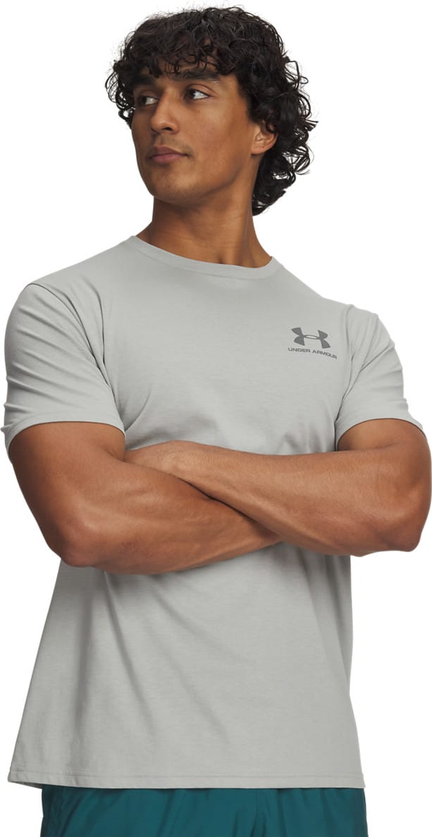 Under Armour Men's Sportstyle Left Chest Shortsleeve Titanium