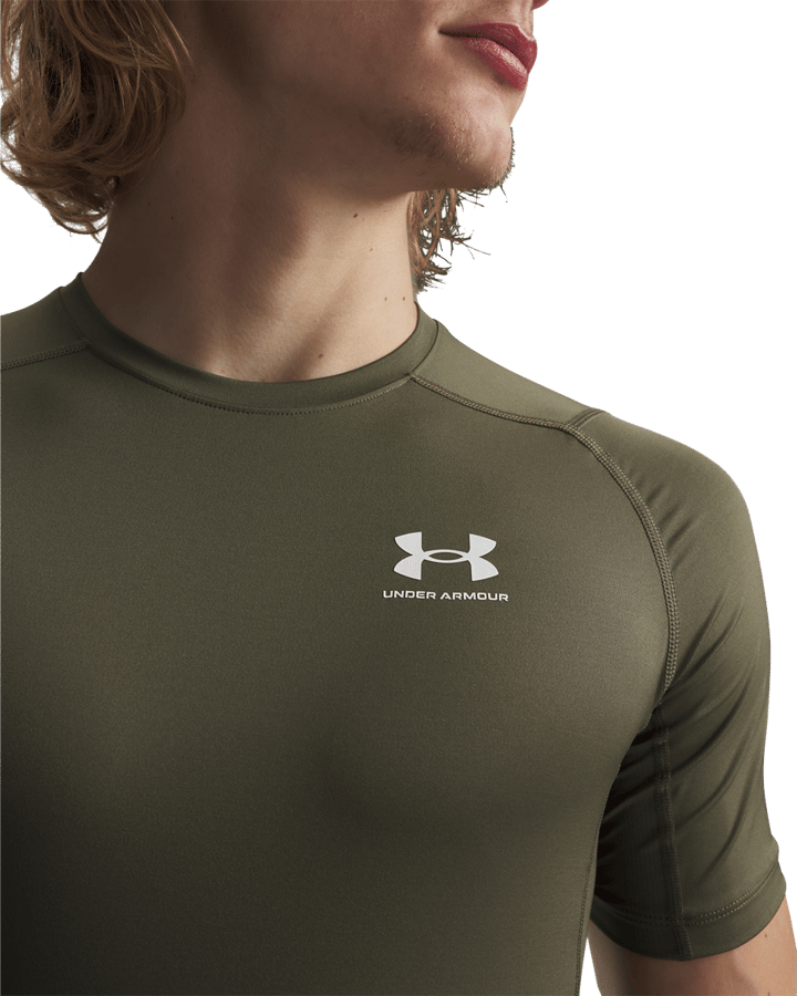 Under Armour Men's UA HG Armour Comp Short Sleeve Marine Od Green Under Armour