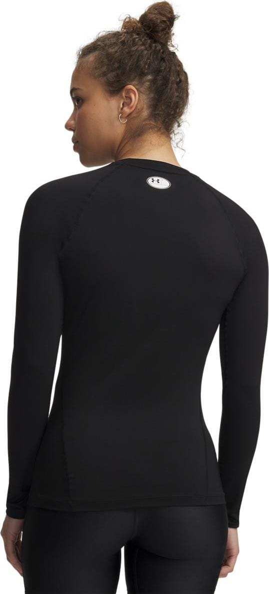 Under Armour Women's HeatGear Compression Long Sleeve Ultimate Black Under Armour