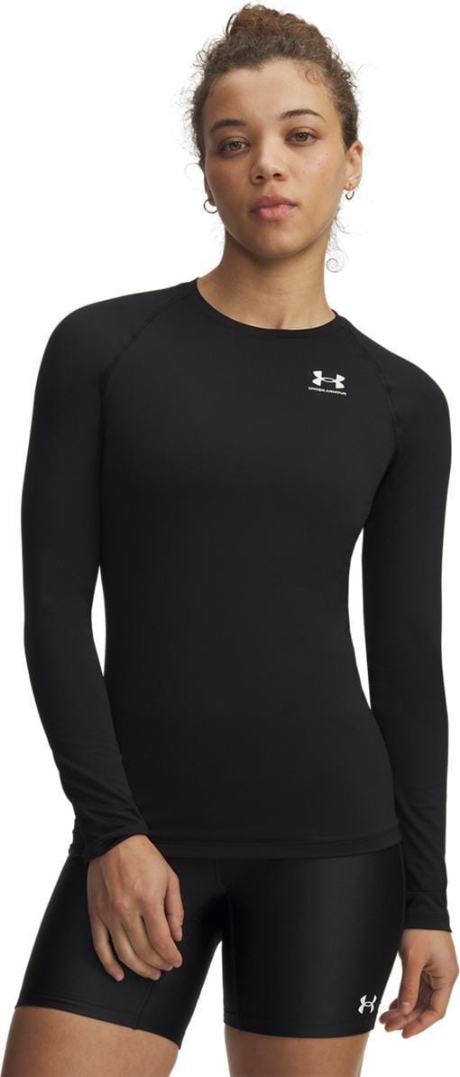 Under Armour Women's HeatGear Compression Long Sleeve Ultimate Black
