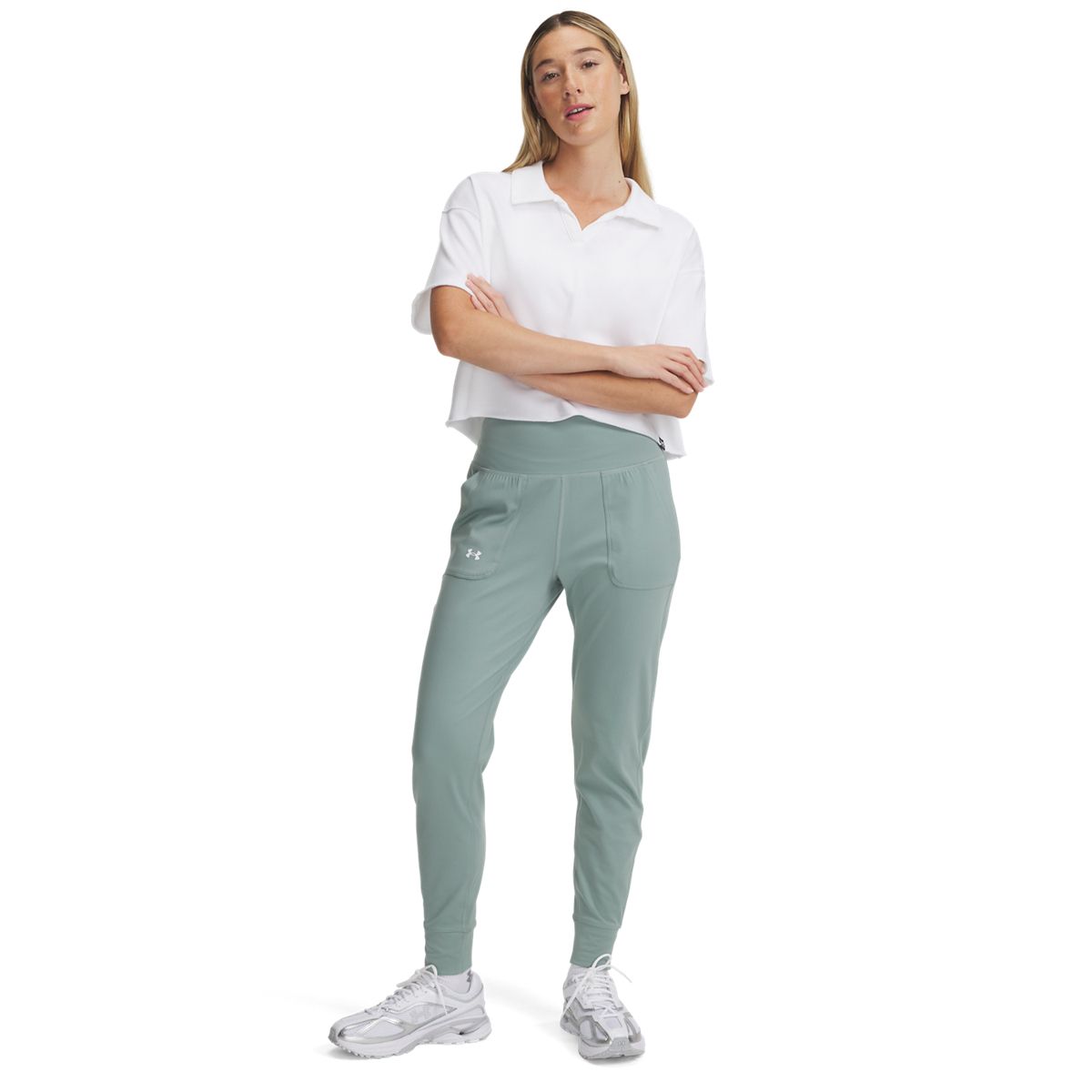 【新品未使用】Under Armour スキーパンツ&アンダーウェア　ミント s7-v5-1375077-348-fsf-