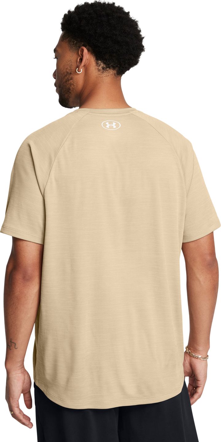 Under Armour Men's UA Tech Textured Short Sleeve Grove Green Under Armour