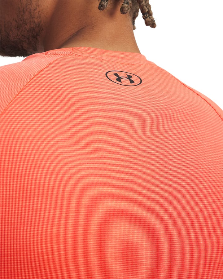Under Armour Men's UA Tech Textured Short Sleeve Venom Red Under Armour