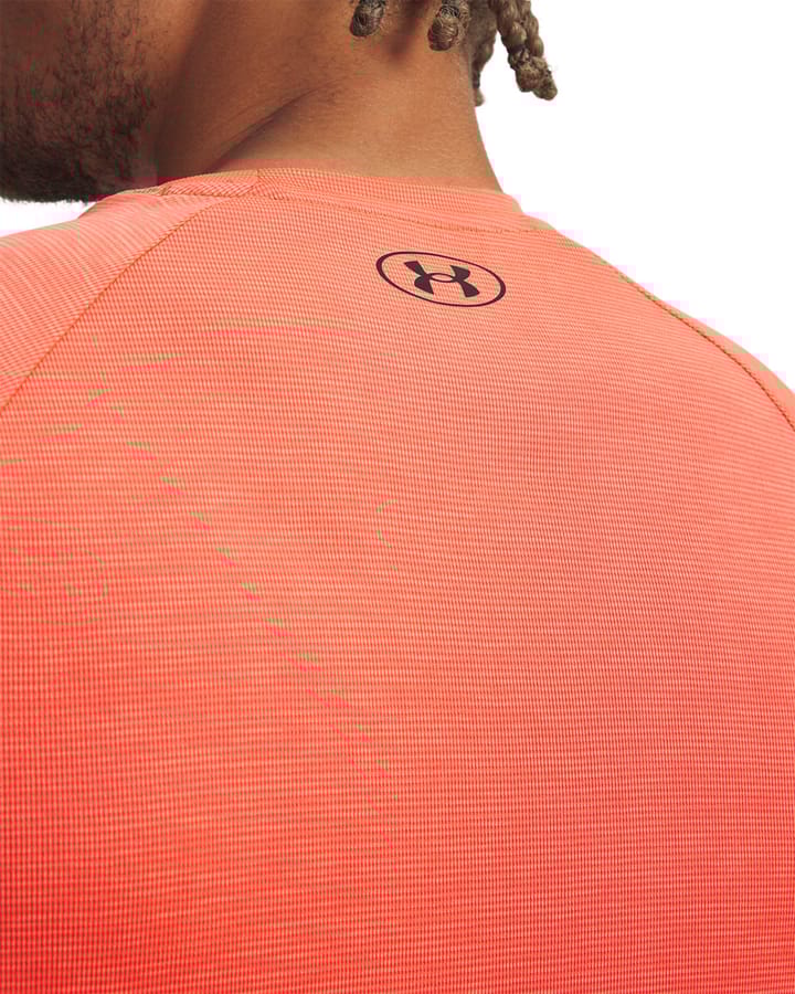 Under Armour Men's UA Tech Textured Short Sleeve Venom Red Under Armour
