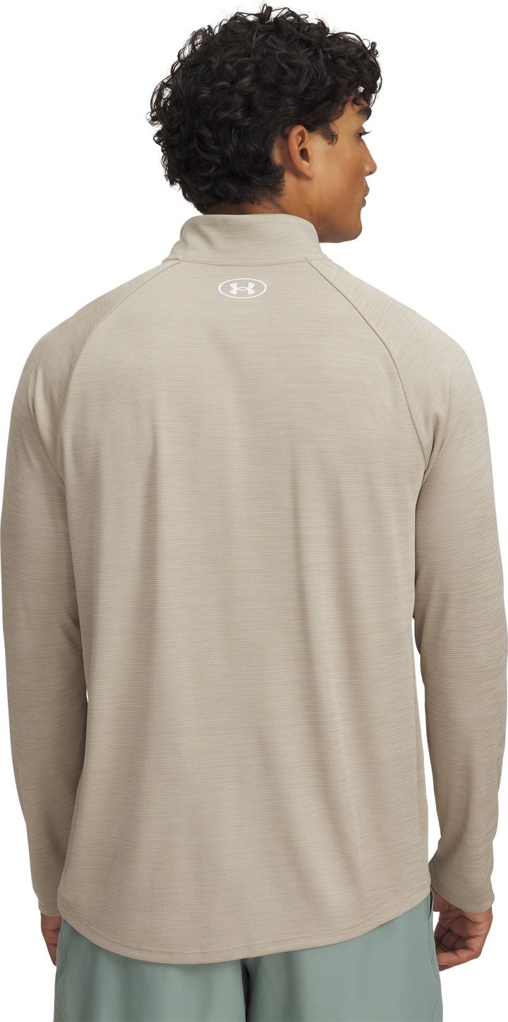 Under Armour Tech Textured 1/2 Zip City Khaki Under Armour Under Armour Tech Textured 1/2 Zip City Khaki Under Armour