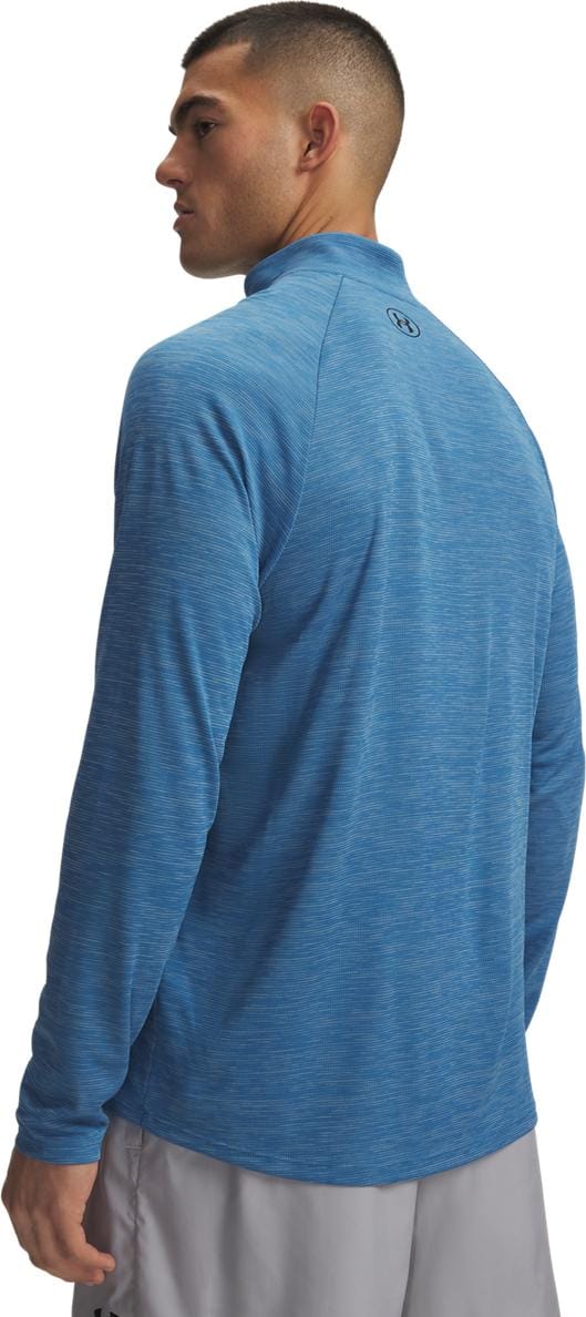 Under Armour Tech Textured 1/2 Zip Aegean Blue Under Armour