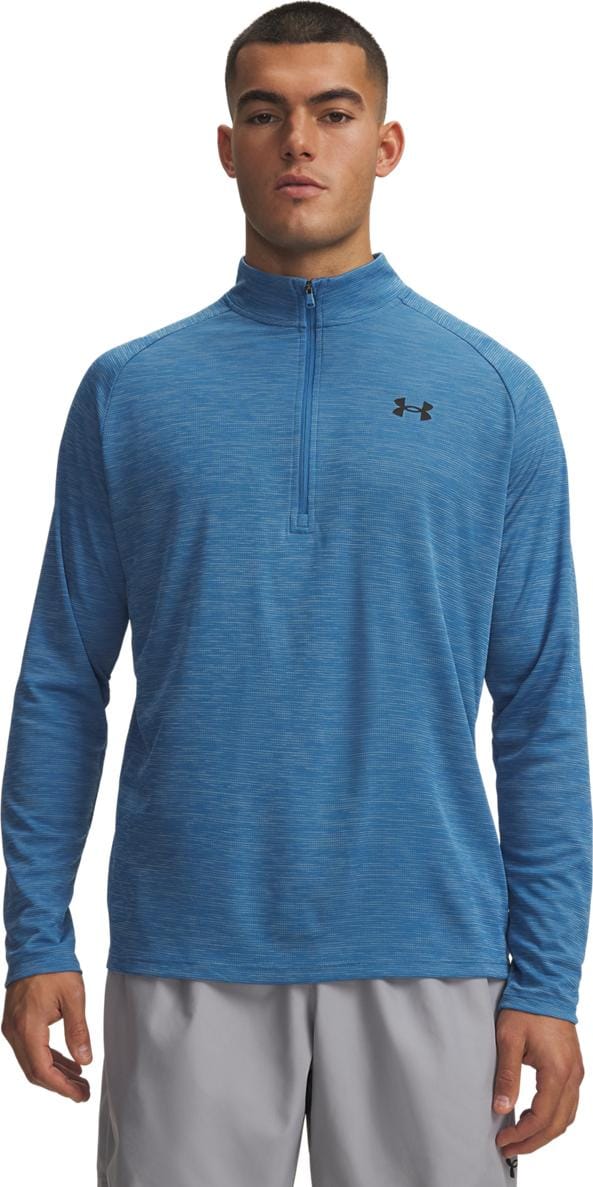 Under Armour Tech Textured 1/2 Zip Aegean Blue Under Armour