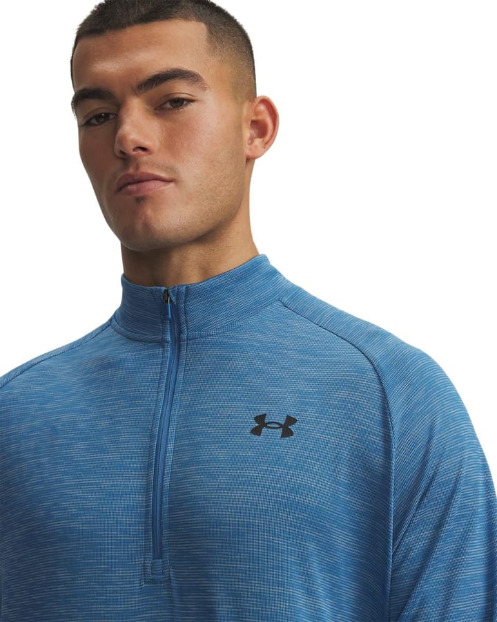 Under Armour Tech Textured 1/2 Zip Aegean Blue Under Armour