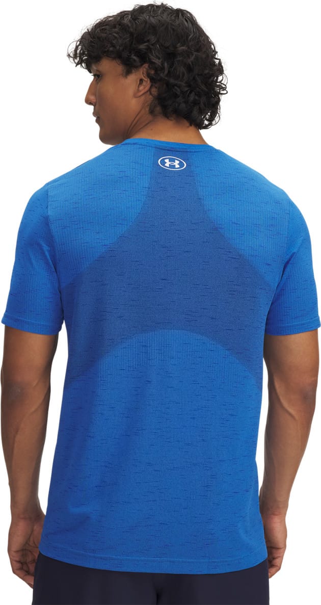 Under Armour Men's UA Vanish Seamless Short Sleeve Blue Atlantis Under Armour