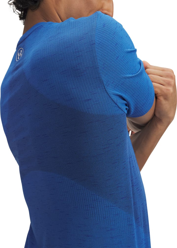 Under Armour Men's UA Vanish Seamless Short Sleeve Blue Atlantis Under Armour