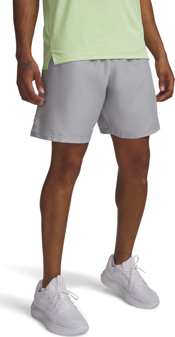 Under Armour Men's UA Tech Woven Wordmark Shorts Mod Gray Under Armour