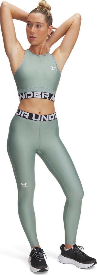 Under Armour Women's HeatGear® Leggings Silica Green Under Armour