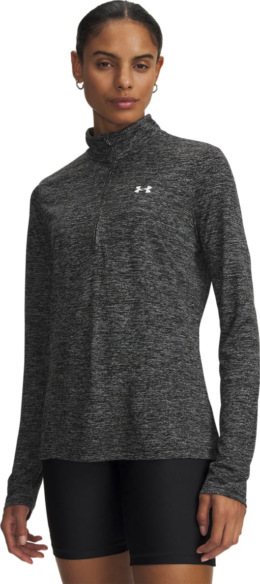 Under Armour Women's UA Tech™ Twist ½ Zip Black Under Armour