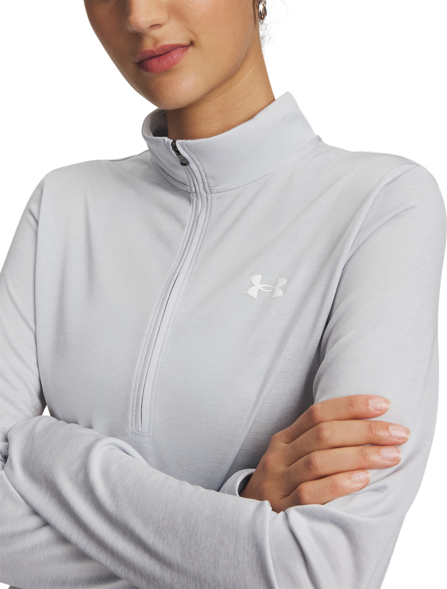 Under Armour Women's UA Tech Twist ½ Zip Grå