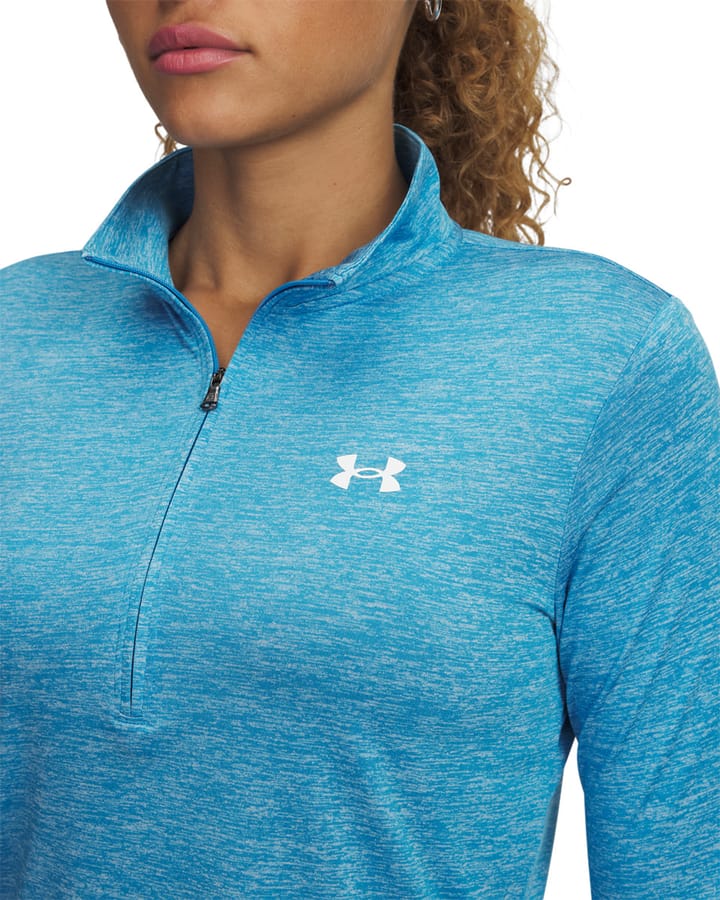 Under Armour Women's UA Tech™ Twist ½ Zip Ether Blue Under Armour