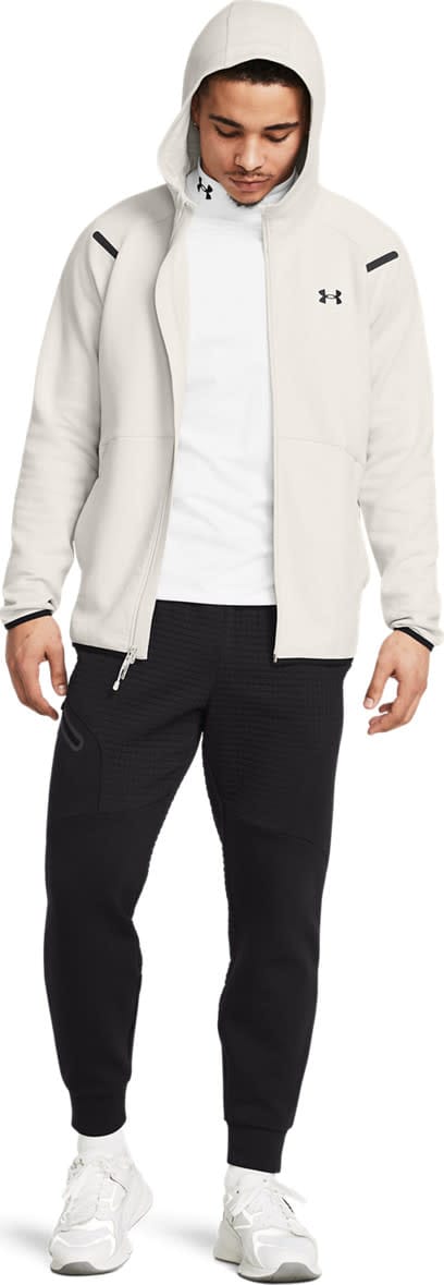 Men's UA Unstoppable Fleece Full-Zip Hoodie Anthracite Under Armour