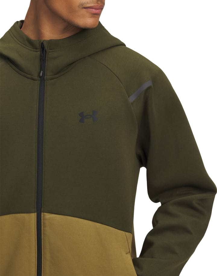 Under Armour Men's UA Unstoppable Fleece Full-Zip Hoodie Expedition Green Under Armour