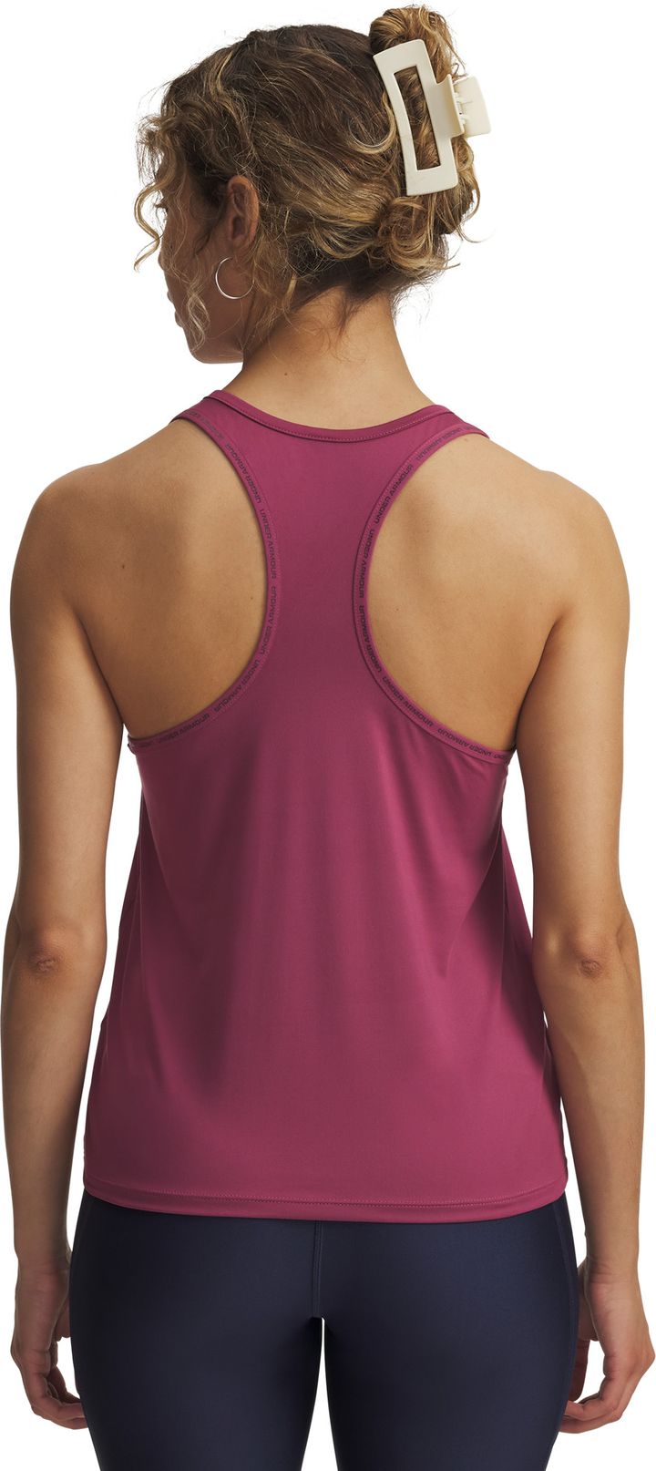 Under Armour Women's UA Tech™ Knockout Tank Fuchsia Dusk Under Armour